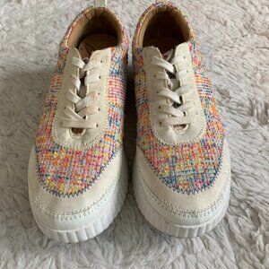 ZODIAC Women's Cooper Sneakers Platform Rainbow Size 8 1/2